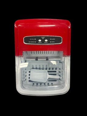 Insignia™ Portable Ice Maker with Auto Shut-Off – Stainless Steel
